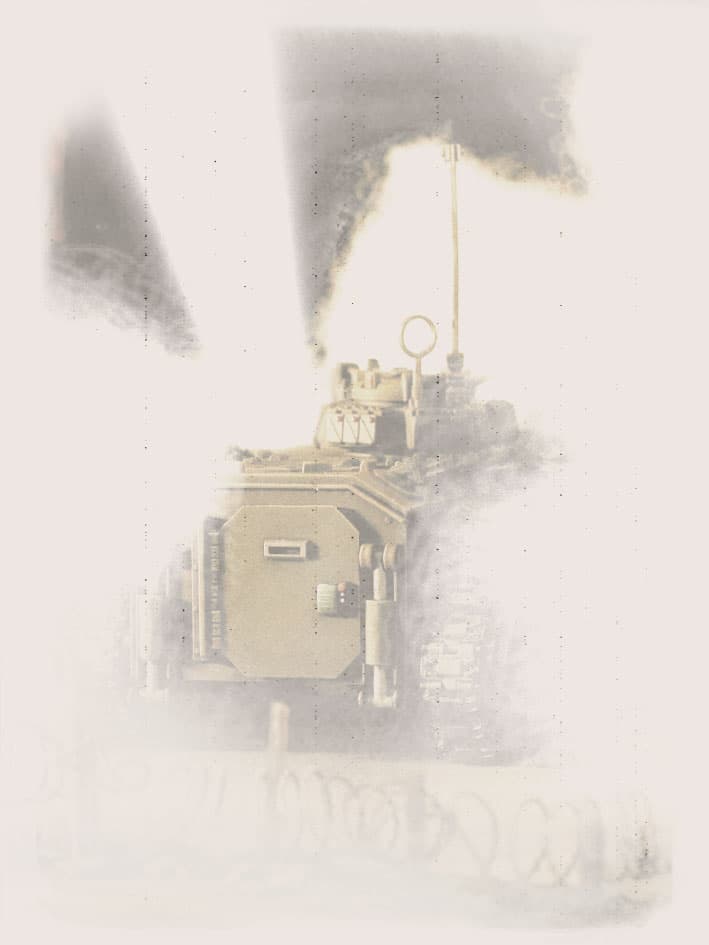 Tank Smoke: Miniatures Painted by Luke Yates & Laurie Goodridge. Copyright © Games Workshop Limited 2007