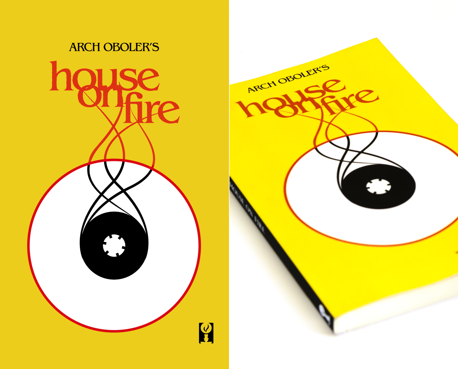 House On Fire (Left: Design | Right: Final Publication) (2015)